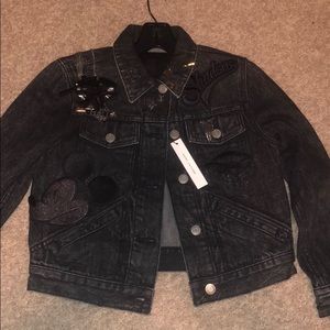 Marc Jacobs Dark Denim Patch Jacket